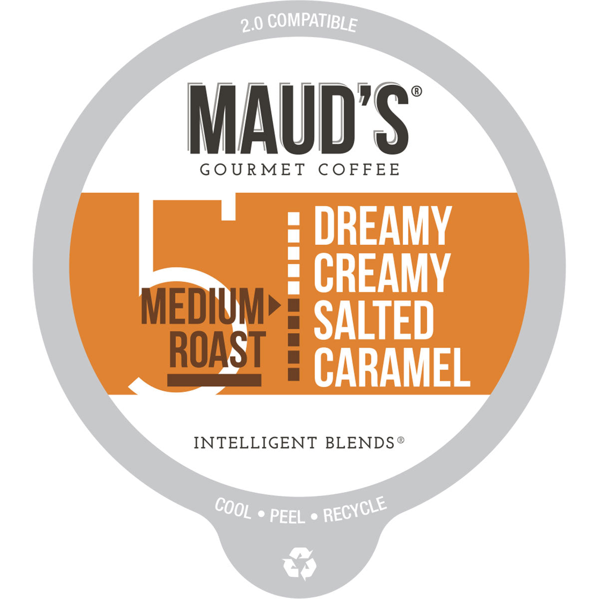 Maud's Salted Caramel Flavored Coffee Pods (Dreamy Creamy Salted Caramel) - 24ct