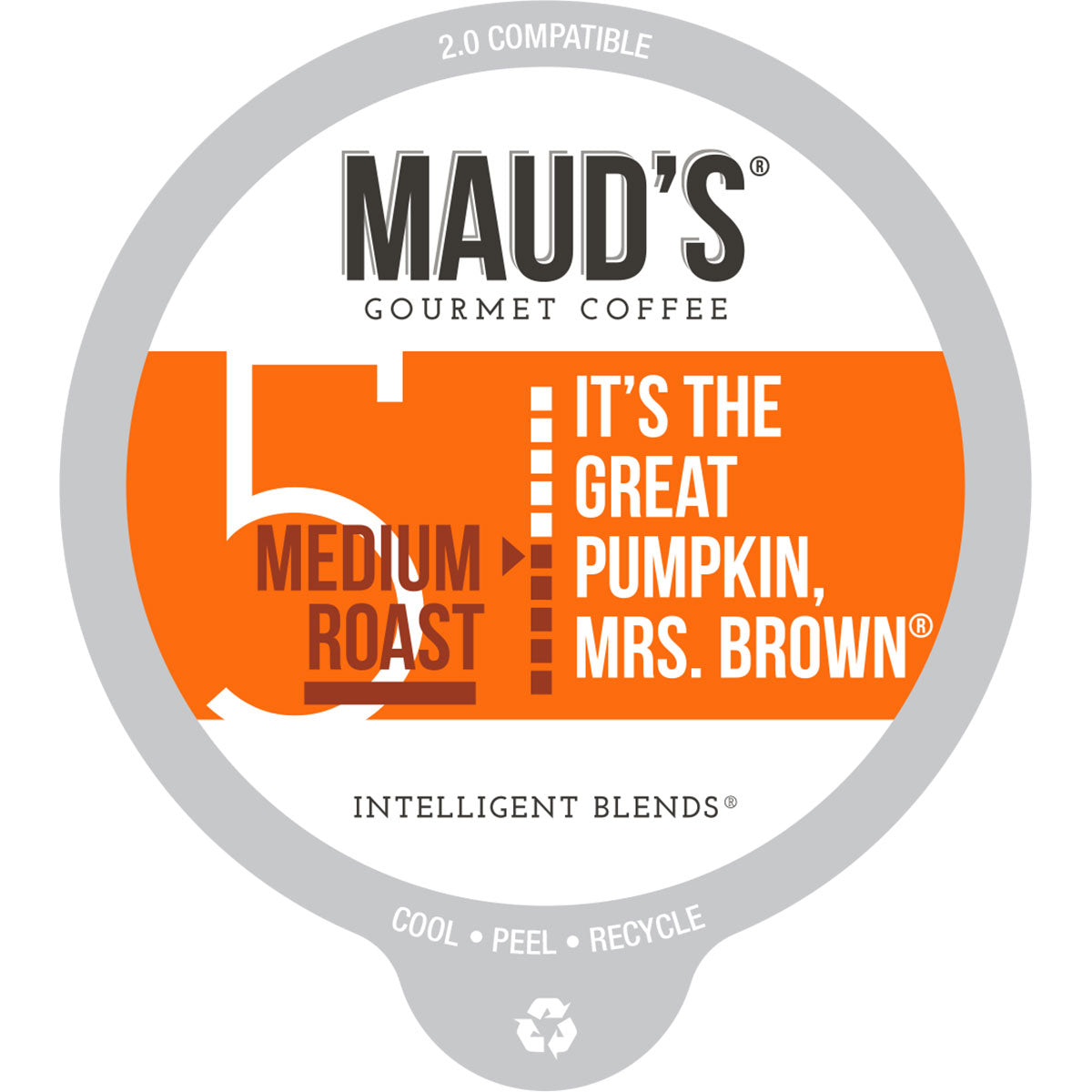 Maud's Pumpkin Spice Flavored Coffee Pods  (It's The Great Pumpkin, Mrs. Brown)