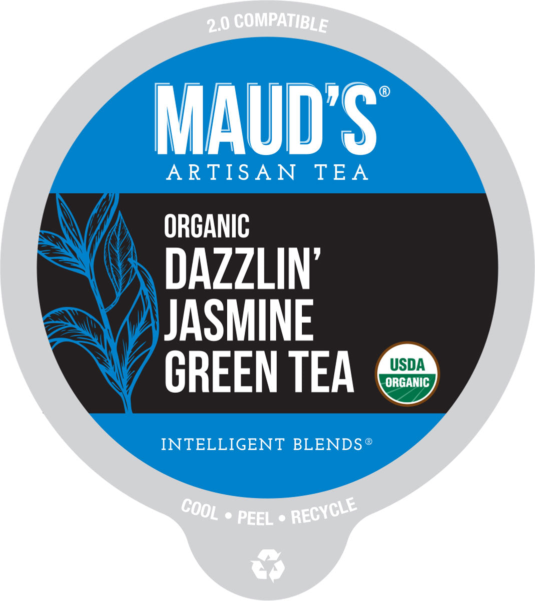 Maud's Organic Jasmine Green Tea Pods (Dazzlin' Jasmine)