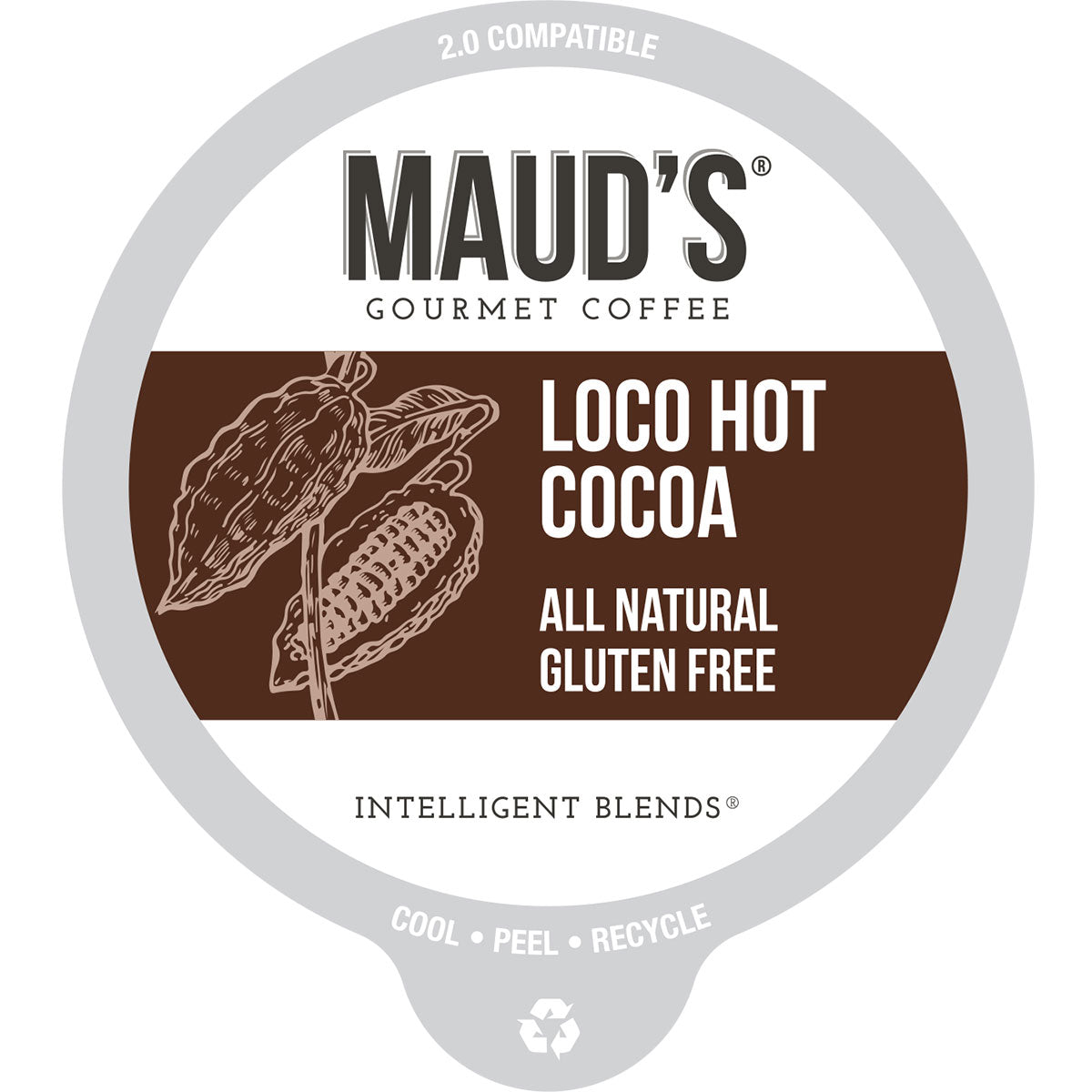 Maud's Dark Hot Chocolate Pods (Loco Hot Cocoa)