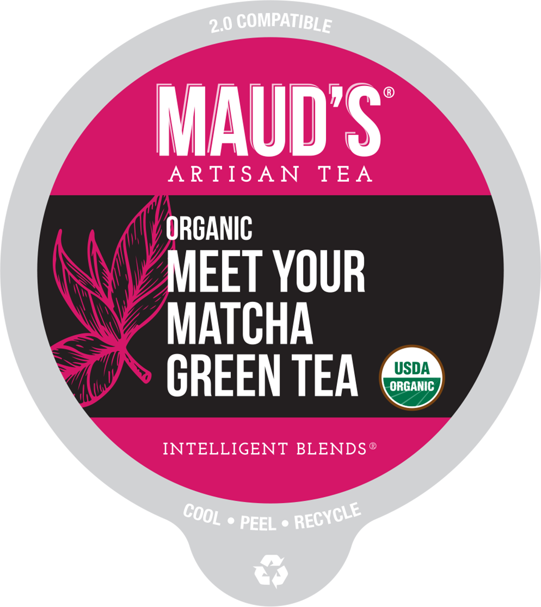 Maud's Organic Matcha Green Tea Pods (Meet Your Matcha) - 24ct