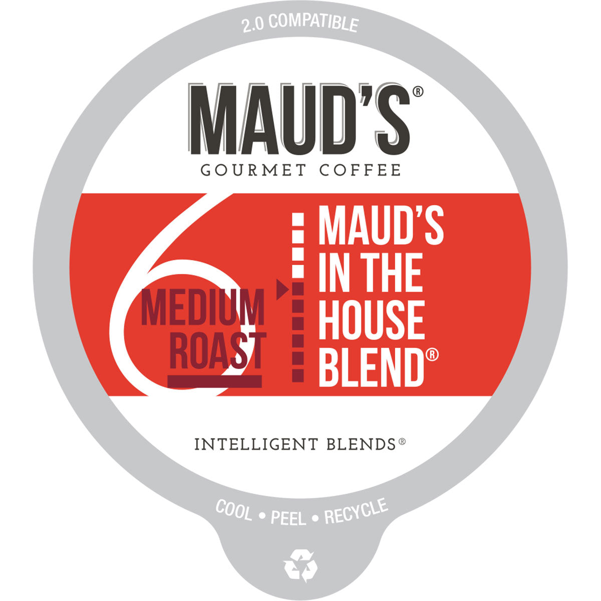 Maud's Medium Dark Roast Coffee Pods - 100ct