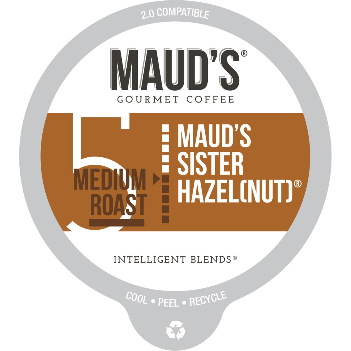 Maud's Sweet Hazelnut Coffee Pods - 24ct