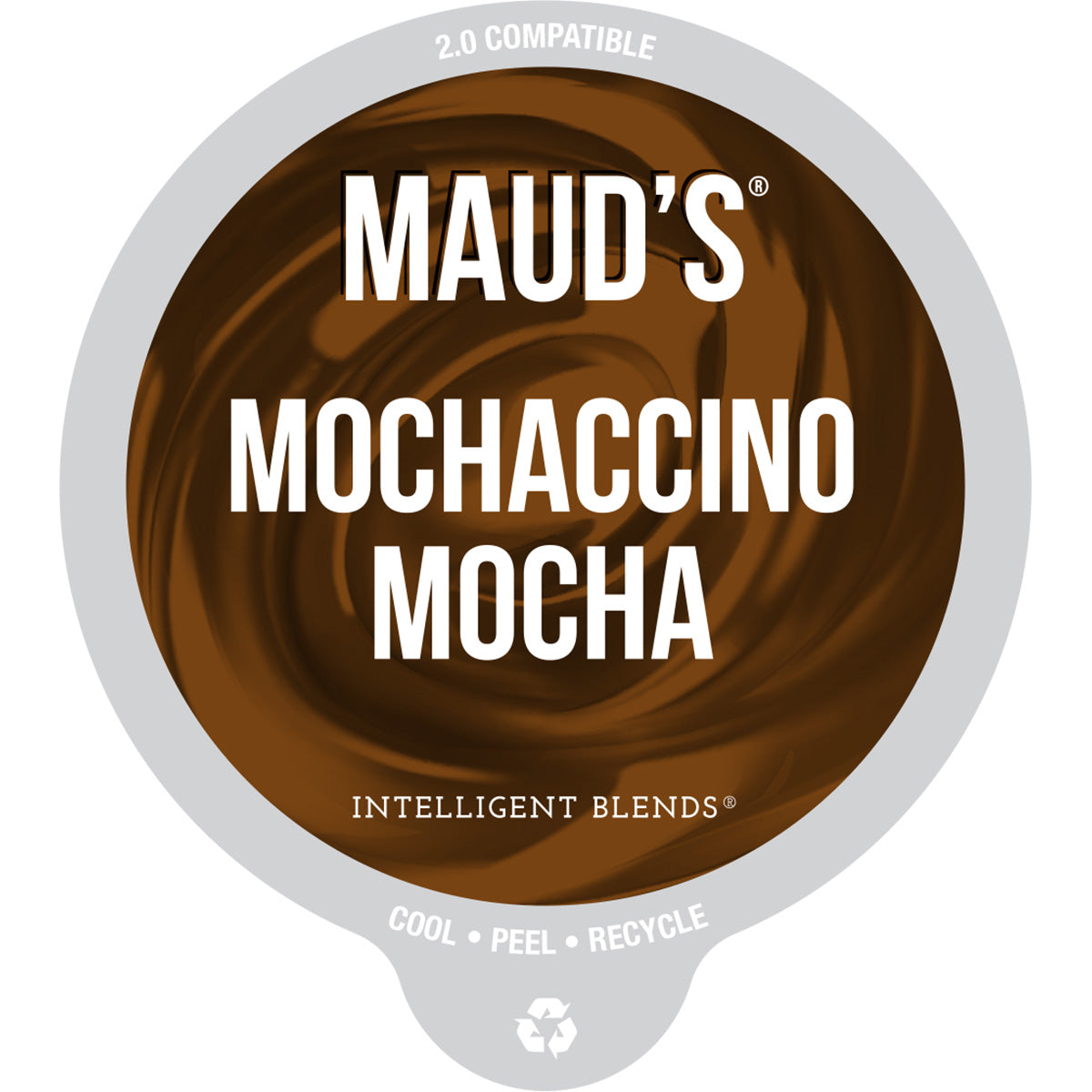 Maud's Chocolate Mocha Cappuccino Coffee Pods (Mochaccino) - 18ct