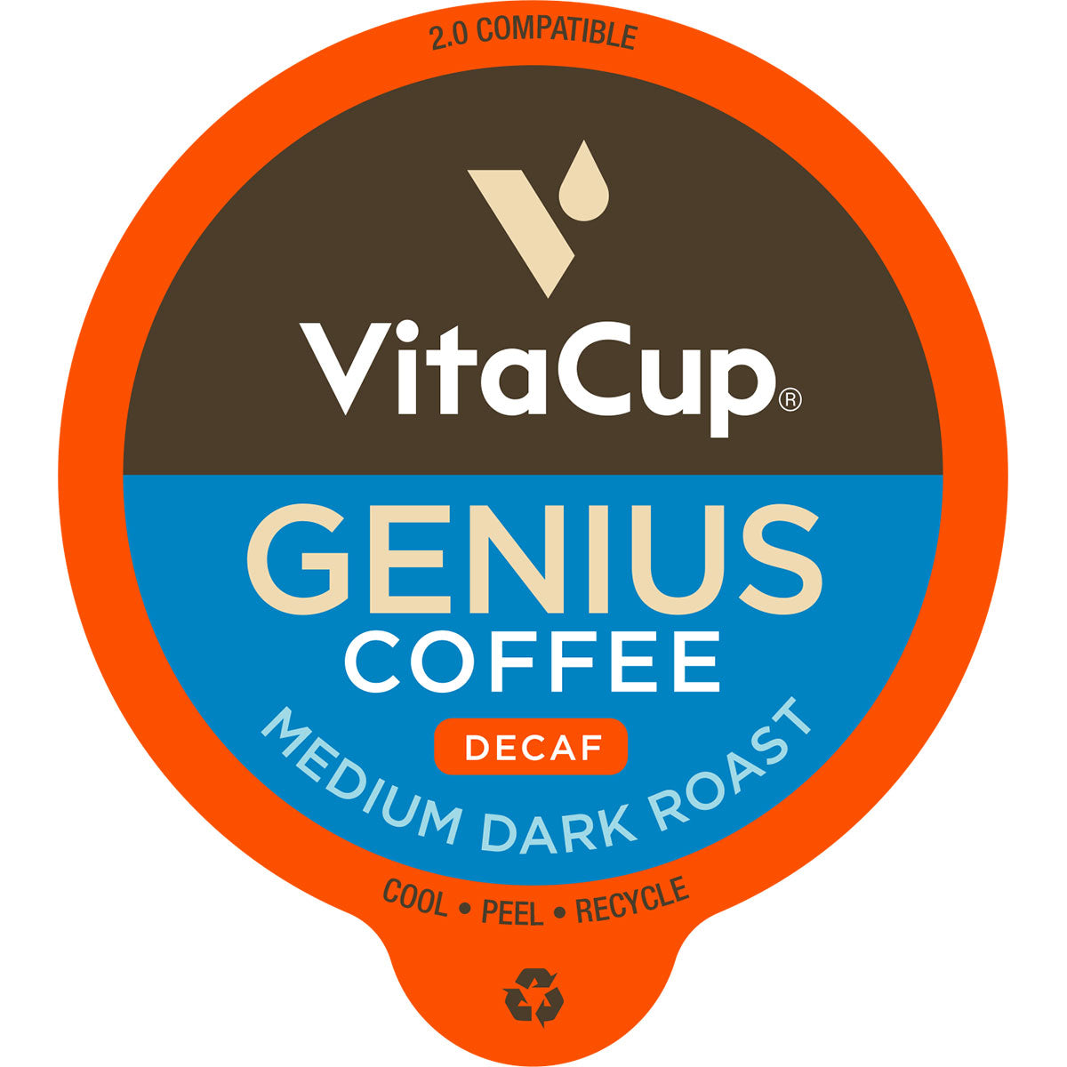 VitaCup Genius Decaf Coffee Pods