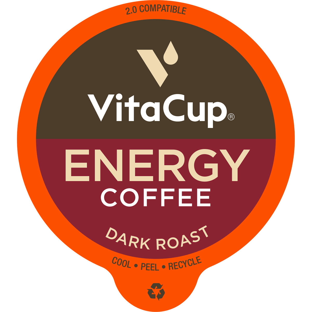 VitaCup Energy Dark Roast Coffee Pods