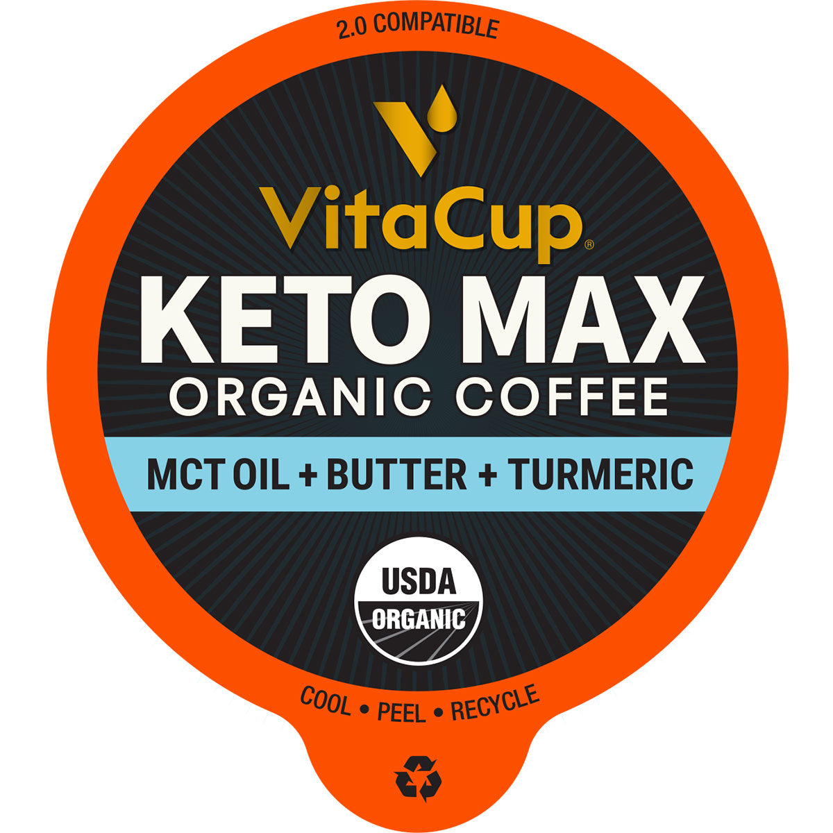 VitaCup Keto Max Organic Coffee Pods