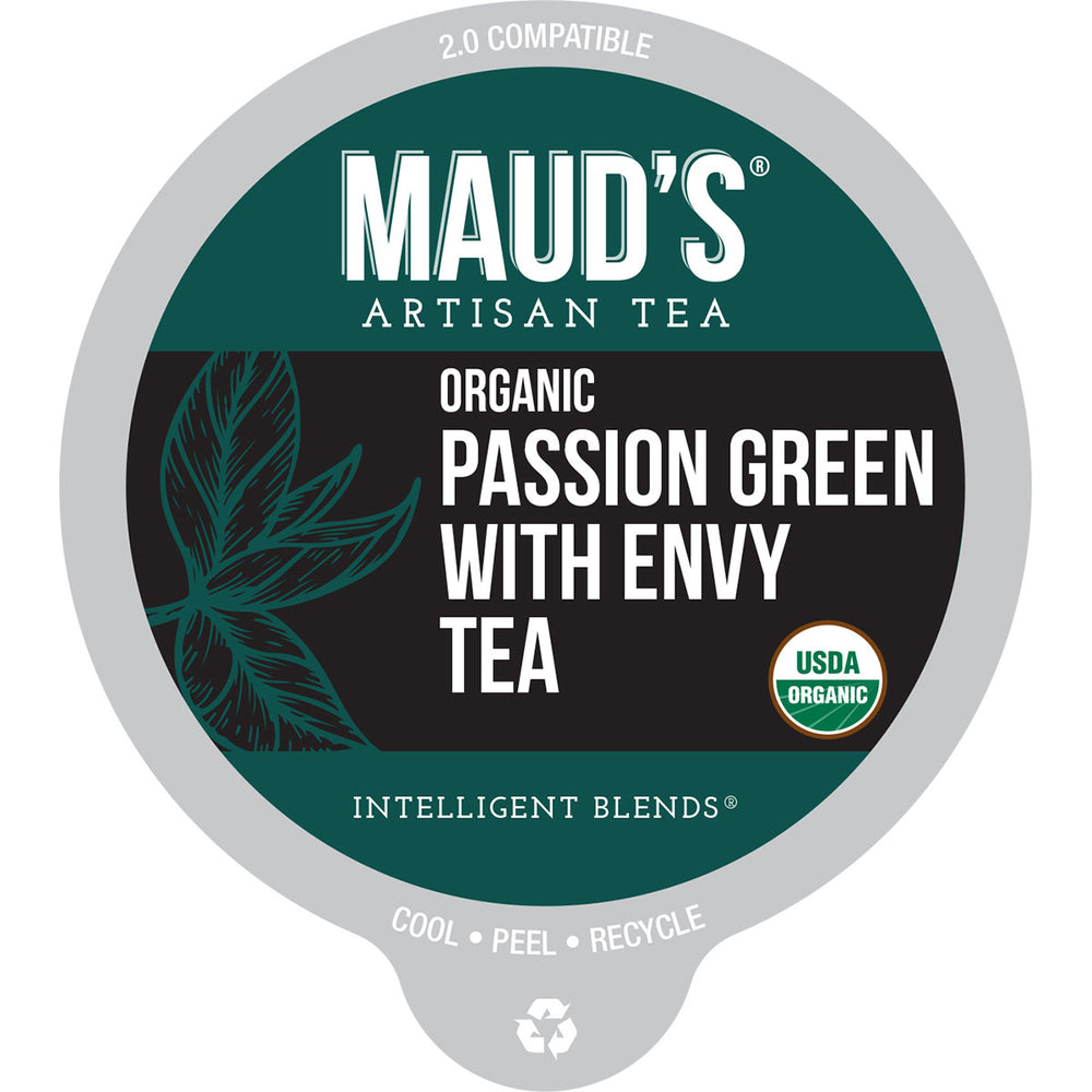 Maud's Organic Green Tea Passion (Passion Green With Envy)