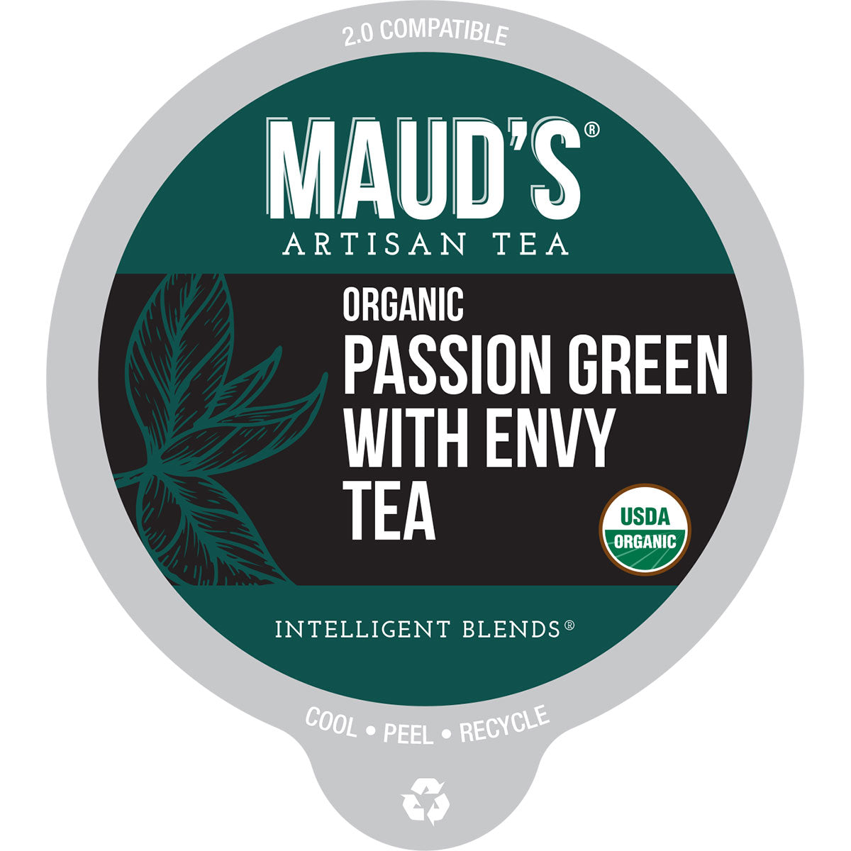 Maud's Organic Green Tea Passion (Passion Green With Envy)- 24ct