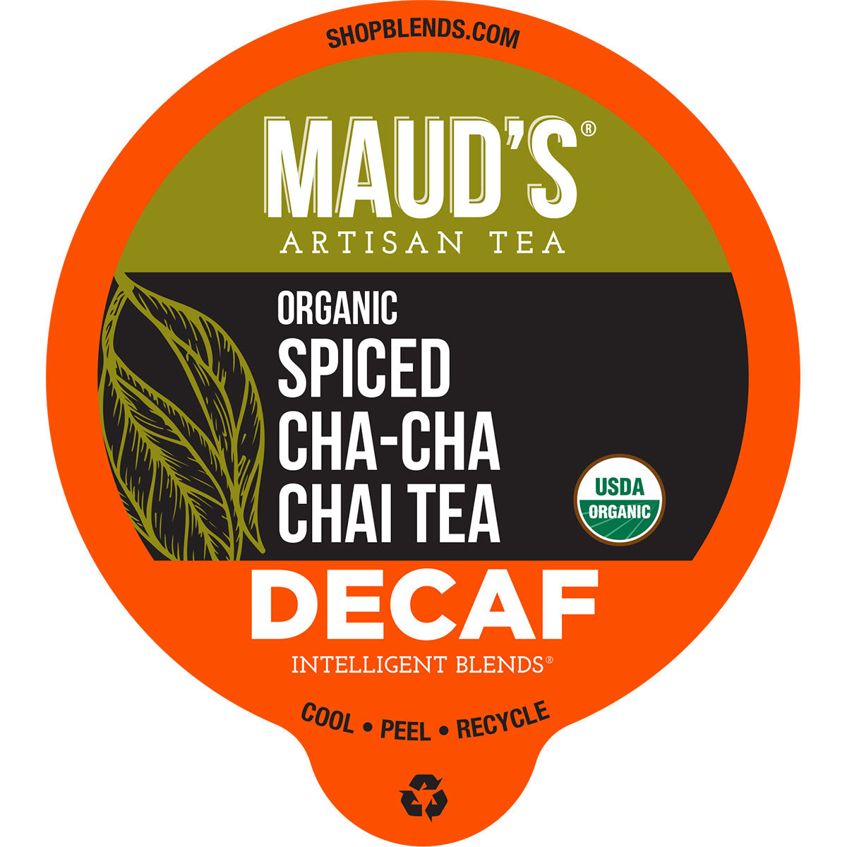 Maud s Organic Decaf Chai Tea Pods