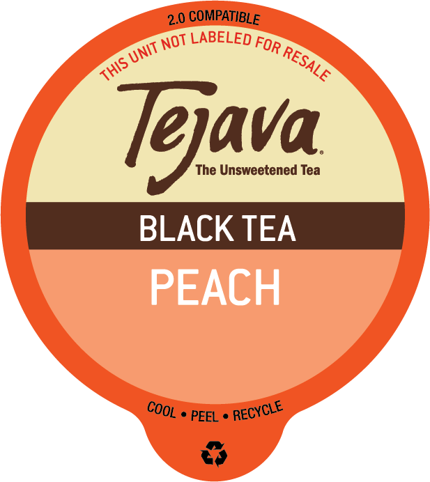 Tejava® Peach Black Tea Pods