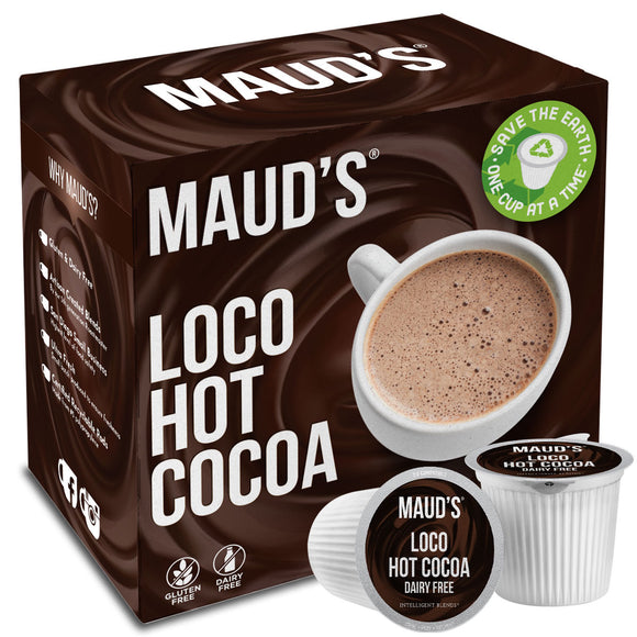 Maud's Dark Hot Chocolate Pods - 18ct