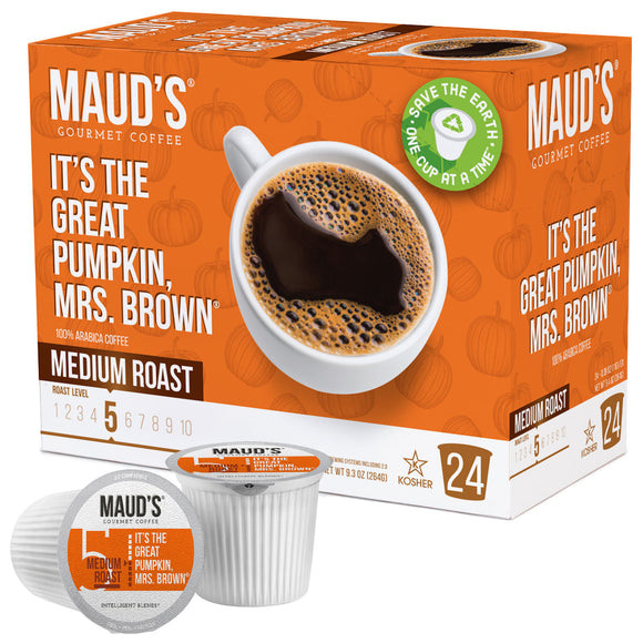 Maud's Pumpkin Spice Coffee Pods - 24ct