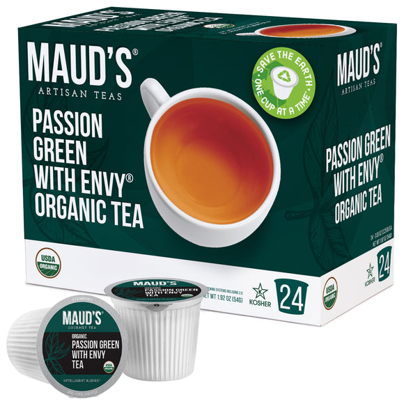Maud's Organic Green Tea Passion - 24ct