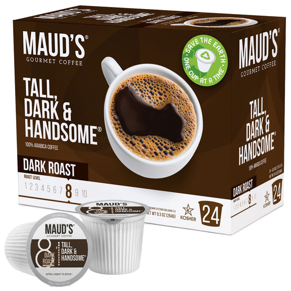 Maud's Dark Roast Coffee Pods - 24ct